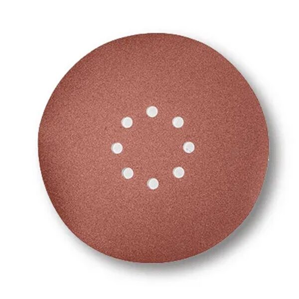 DiscoabrasivoforatoincartaRurmecDCR80-225percarteggiatriciRC1500grana80(100pz)