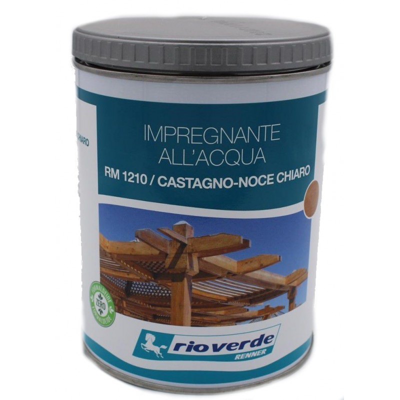 Impregnanteall'acquaRioVerdeperlegnoCastagno-NocechiaroRM1210