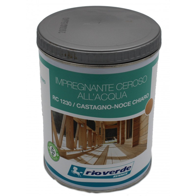 Impregnanteall'acquacerosoRioVerdeperlegnoCastagno-NocechiaroRC1230