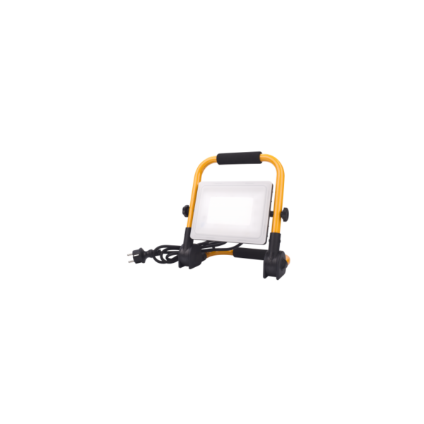 ProiettoreledBaumatconpiedistallodacantiere50W