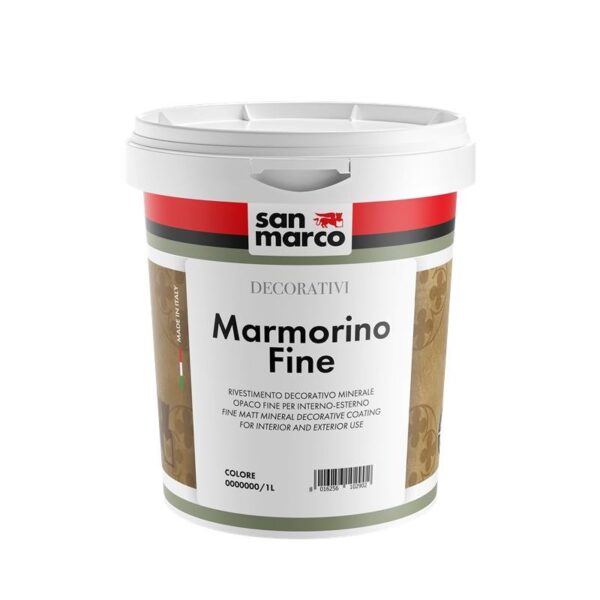 RivestimentodecorativoMarmorinofineopacoSanMarcoperinterniedesterni(Secchio5Kgo25Kg)