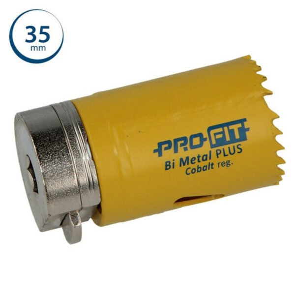 SegaatazzaProFitBiMetalPlusClick&Drillpassoregolareperforaturalamieremetalliche,35mm